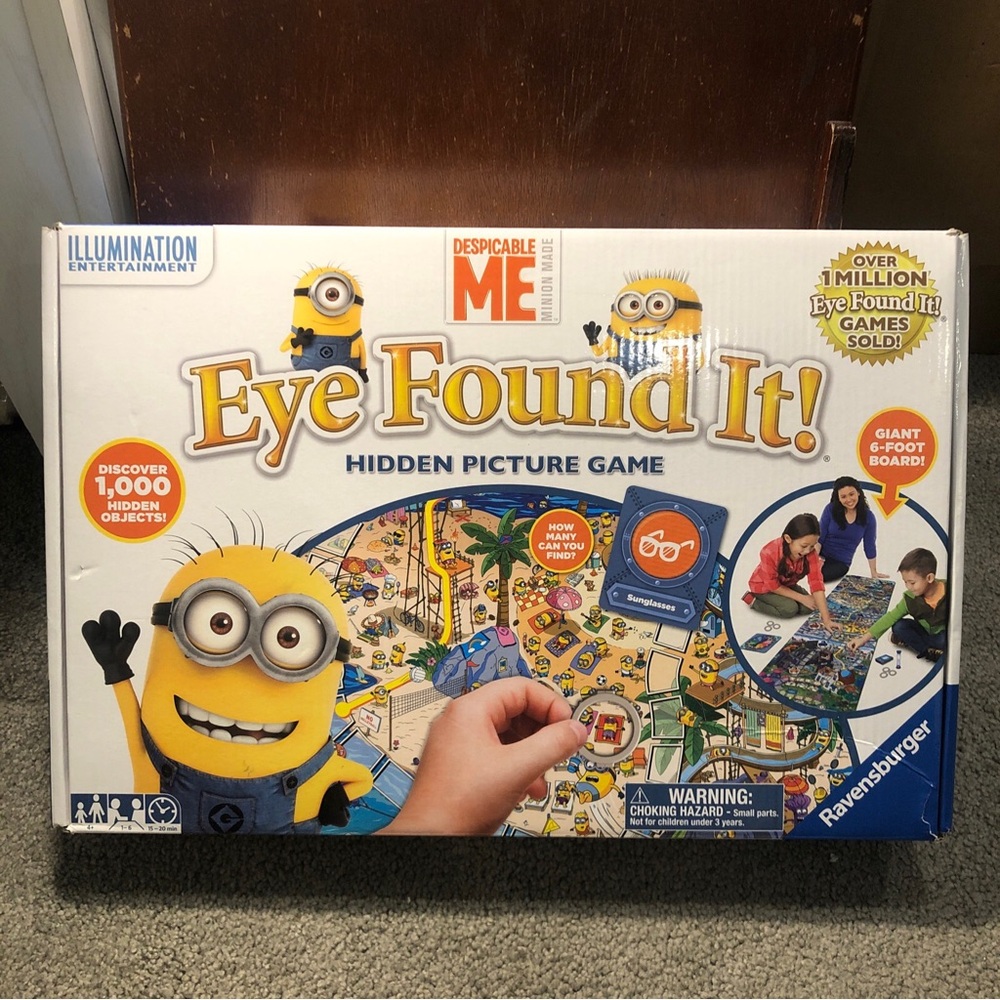 Read Description - Despicable Me Eye Found It Board Game by Ravensburger